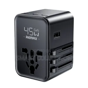 Remax 45w Multifunctional Gan Travel Charger Eu+Uk+Us/Au