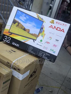 Tv Double Glass 32 Inches With Bluetooth