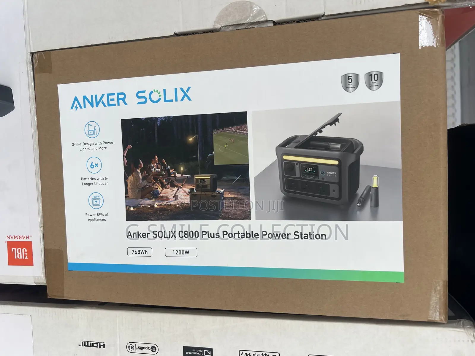 Anker Solix C800 Plus Portable Power Station