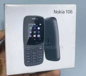 New Nokia 106 Black