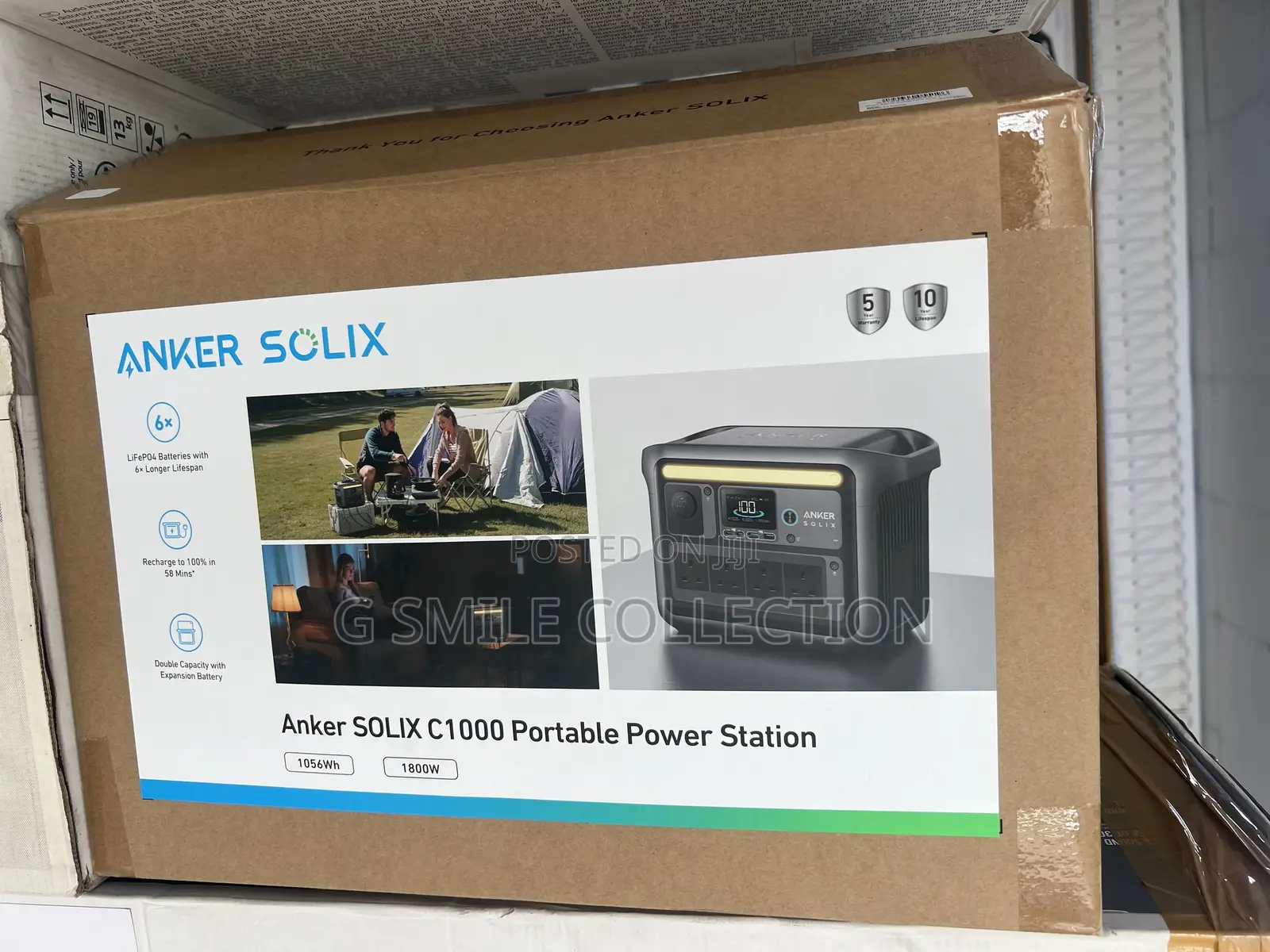 Anker Solix C1000 Portable Power Station Price: 2,200,000 TSH