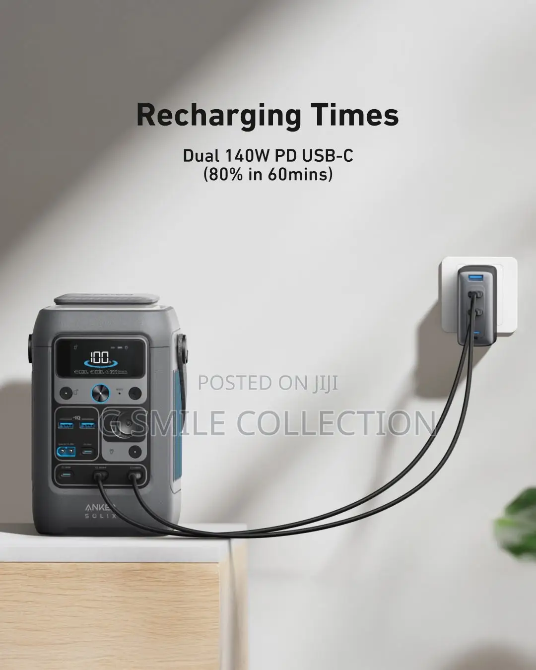 Anker Solix C300 Dc Portable Power Station
