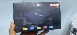An MXQ Pro Android Tv Box.