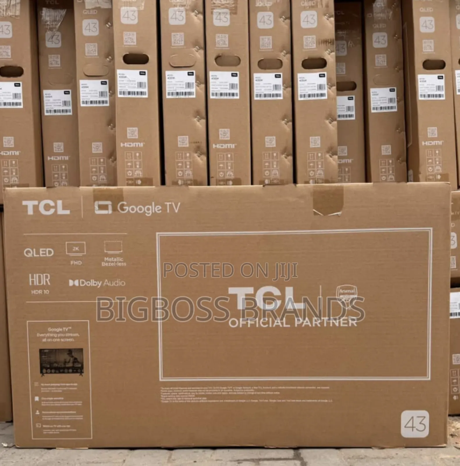 TCL Qled Google Tv HDR 43 Inches