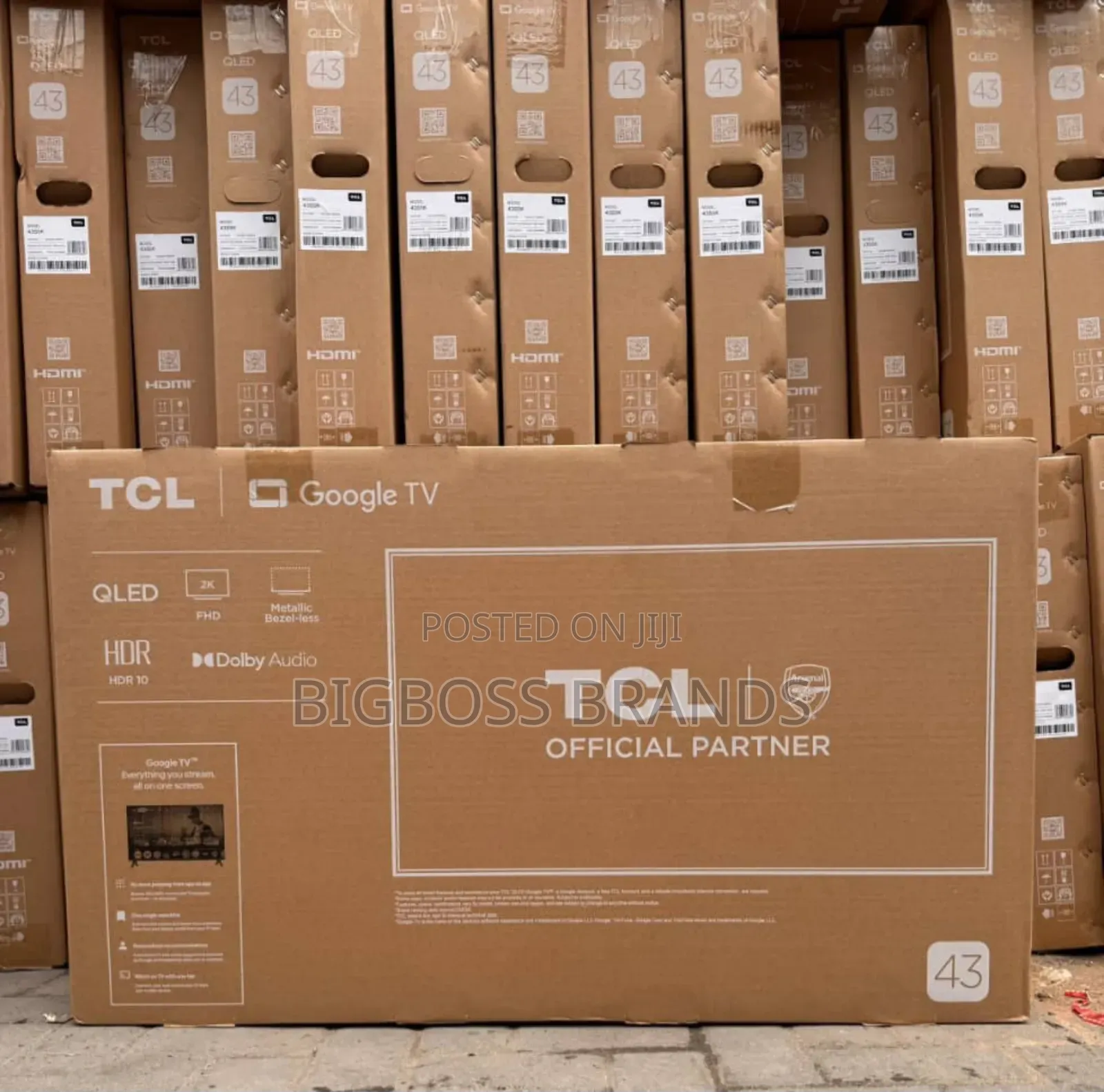 TCL Qled Google Tv HDR 43 Inches