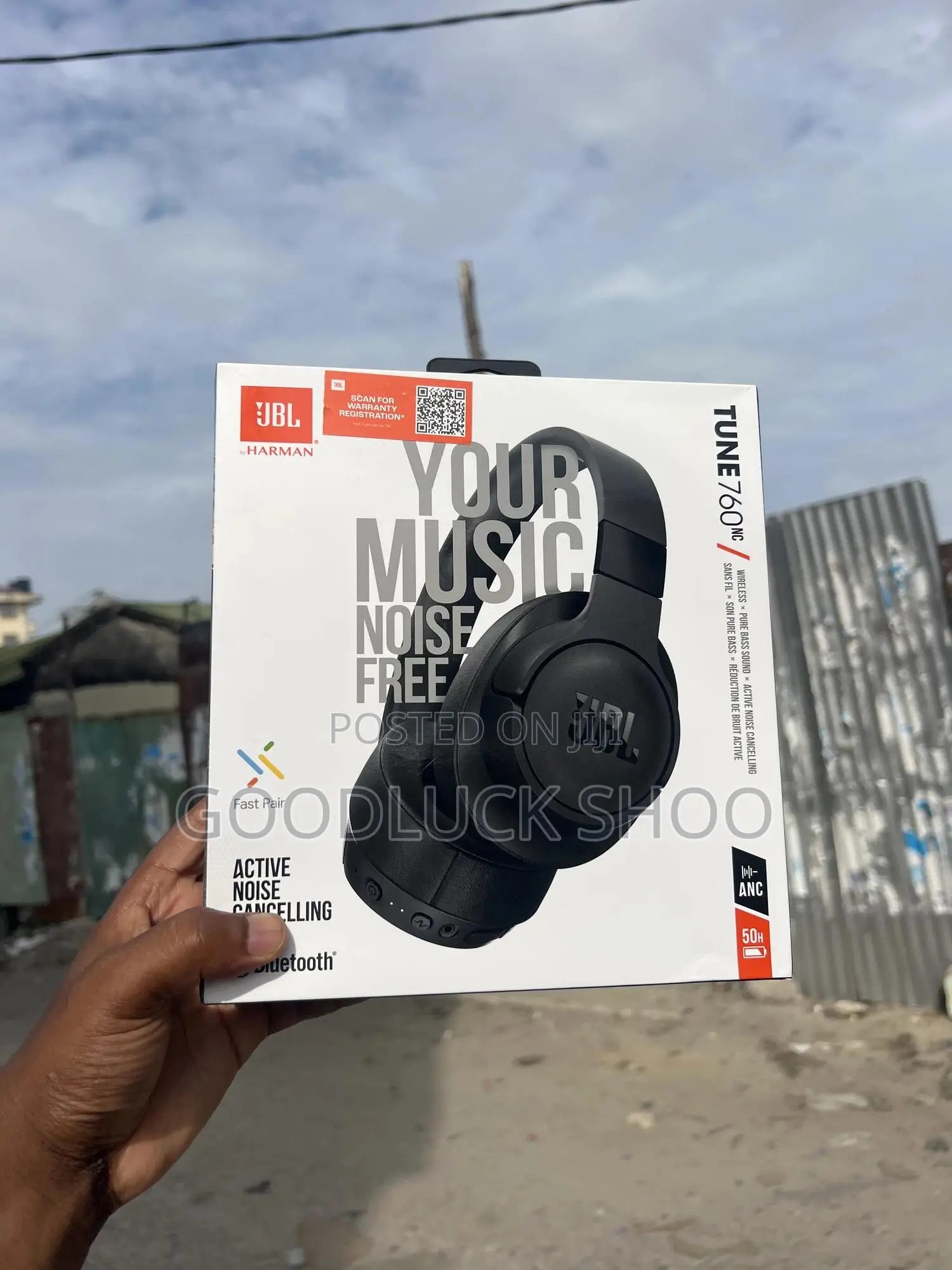 JBL Tune 760 Noise Cancelling Headphone