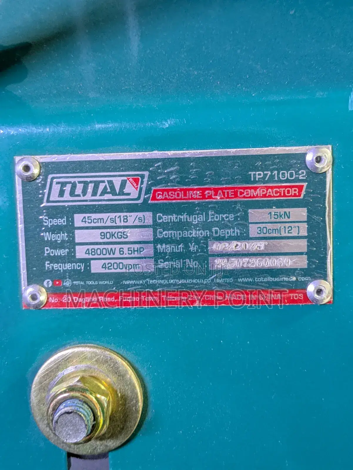 Plate Compactor