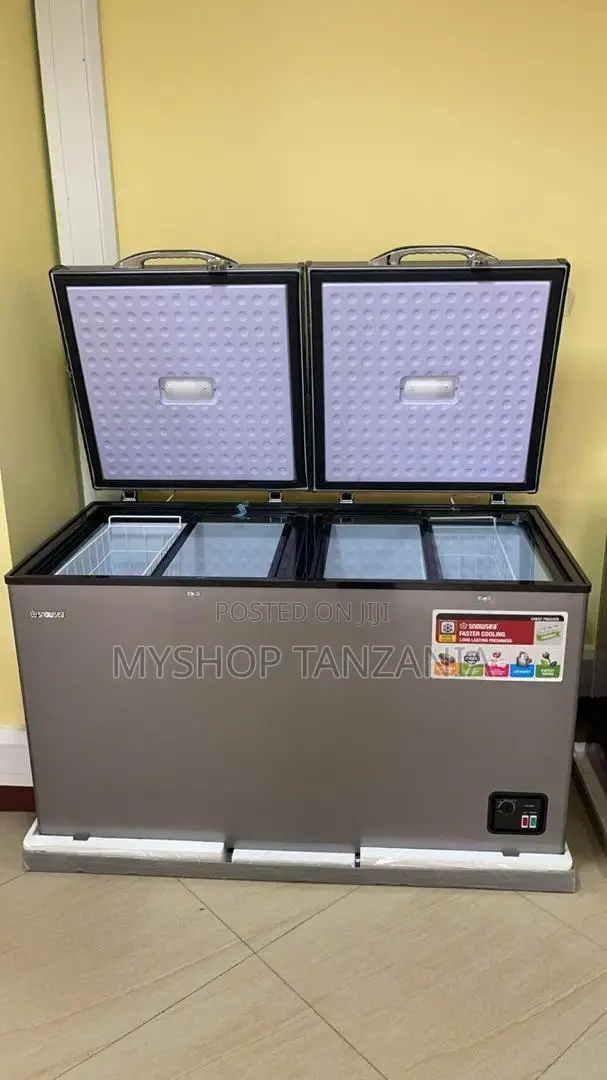 New Snow Sea Chest Freezer Liter 400 (Non Frost)