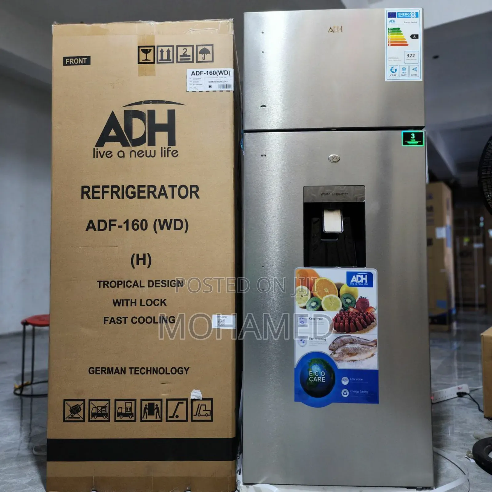Adh Fridge Arf-106wd