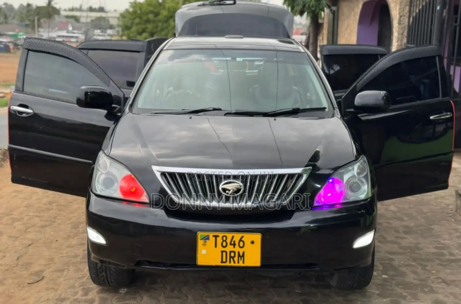Toyota Harrier 2.4 2007 Black