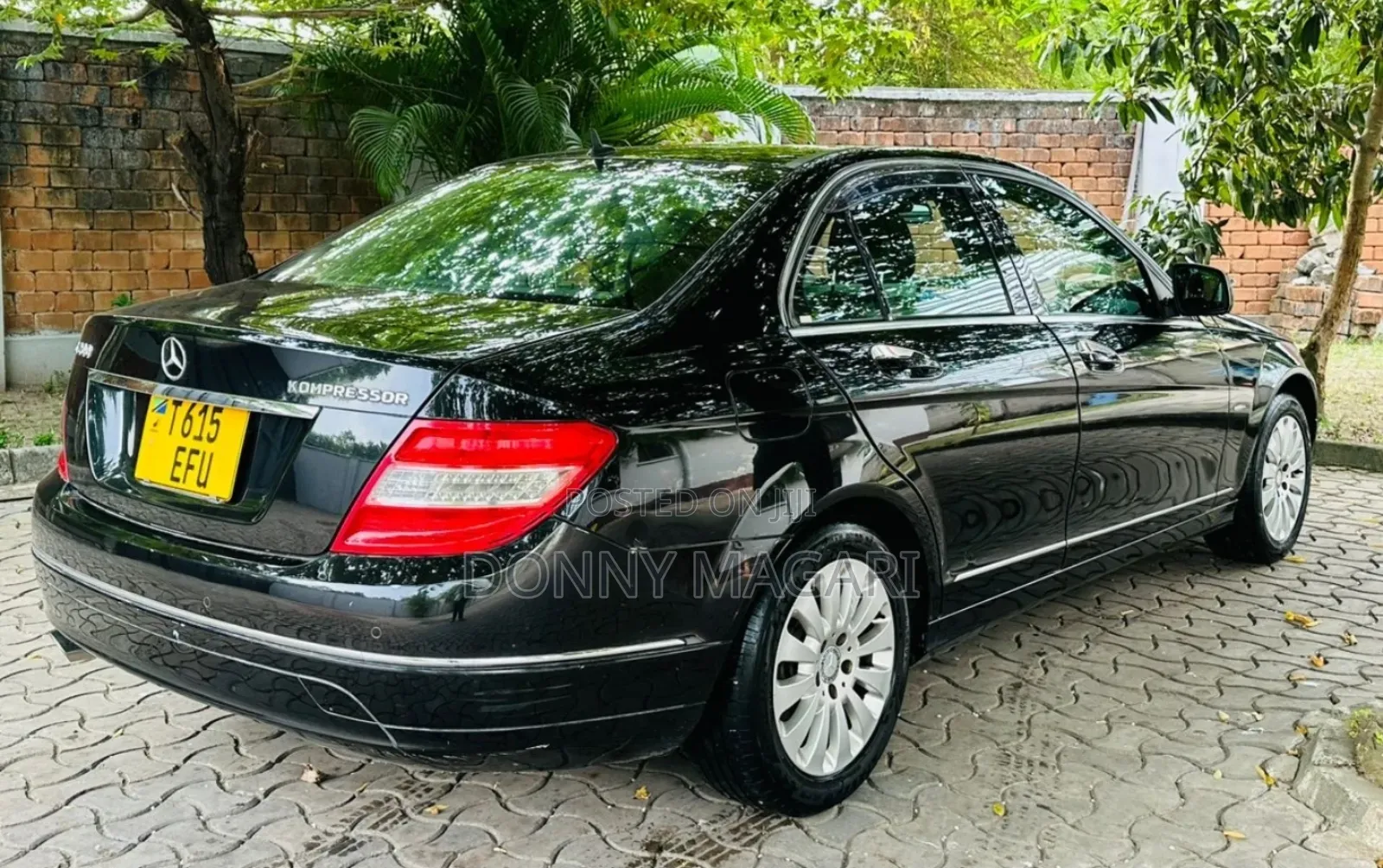 Mercedes-Benz C-Class C 180 Kompressor (S204) 2008 Black