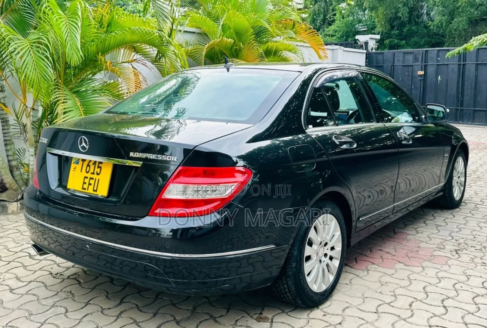 Mercedes-Benz C-Class C 180 Kompressor (S204) 2008 Black