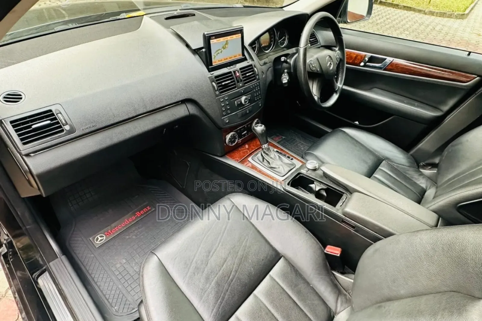 Mercedes-Benz C-Class C 180 Kompressor (S204) 2008 Black
