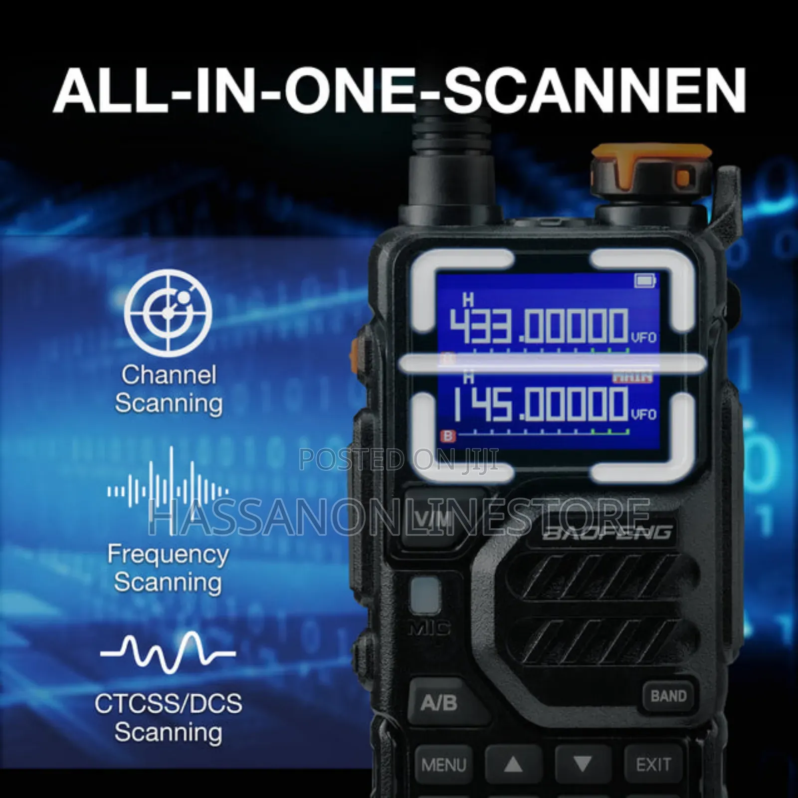 Baofeng Plus 10w Tri-Band Radio - Pair
