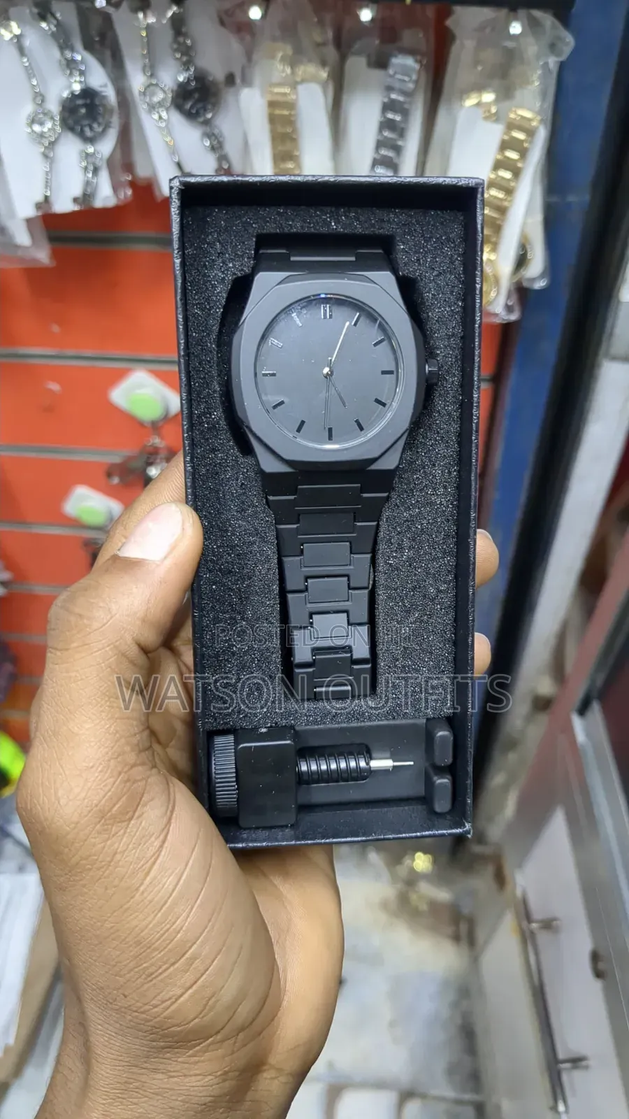 Aura Watches Arabic and Numeric Numbers Plastic Decoration Waterproof