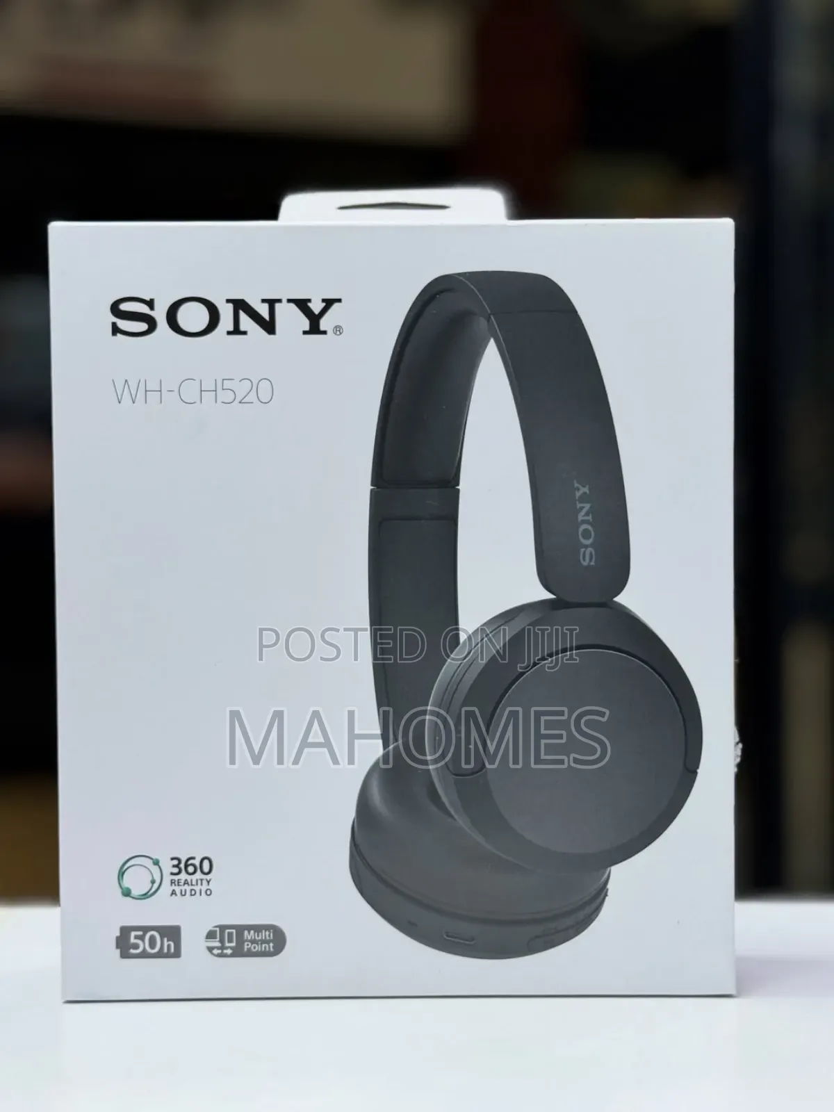 Sony Headset Wh-Ch520 50h Playtime Battery 3 Minutes Charger
