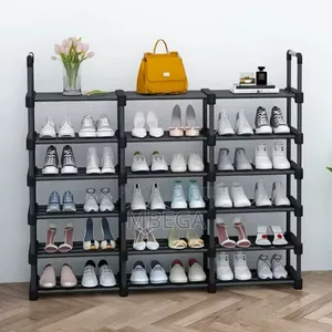 Multi Layer Floor Shoes Rack*
Size:6 Layers
Dimension:135*28*110cm