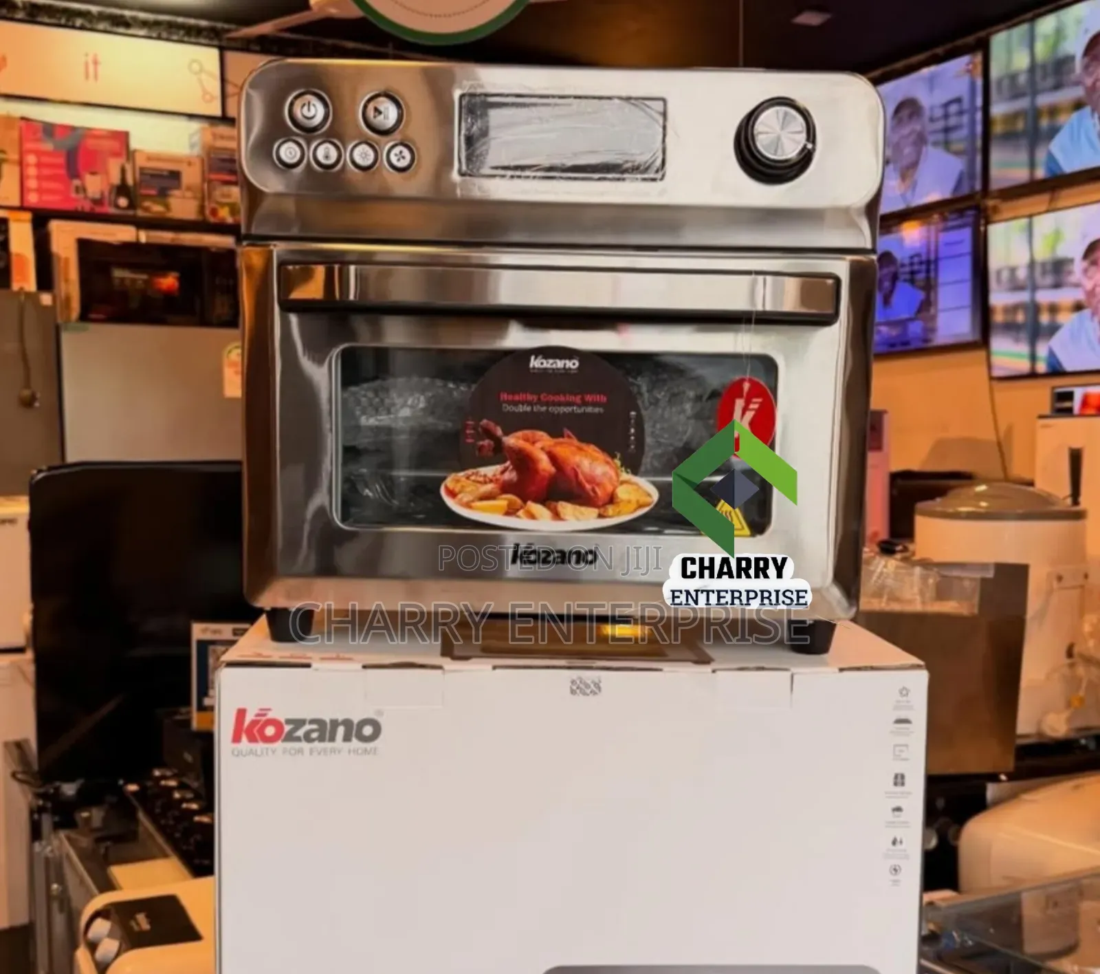 Kozano Air Fryer Toaster Oven Combo 24l Air Fry, Bake, Toast, Roast