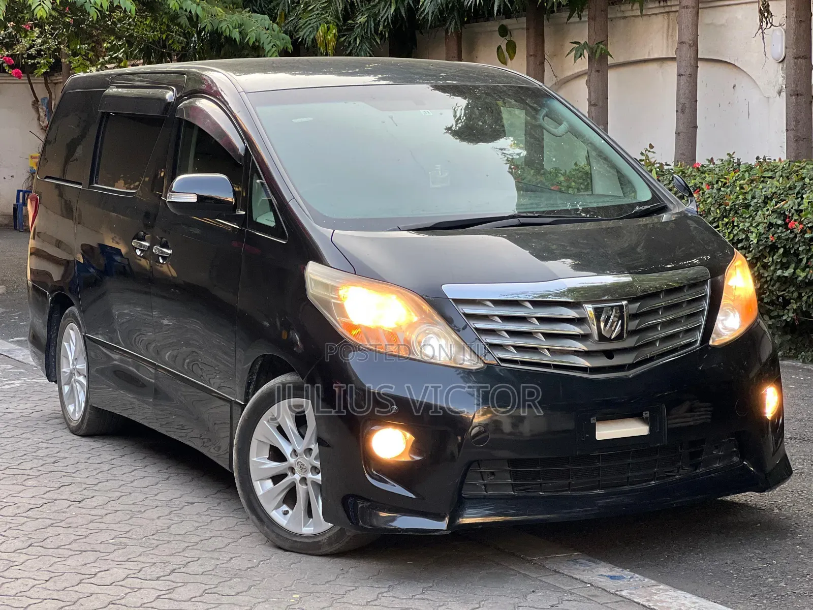 Toyota Alphard 2008 Black
