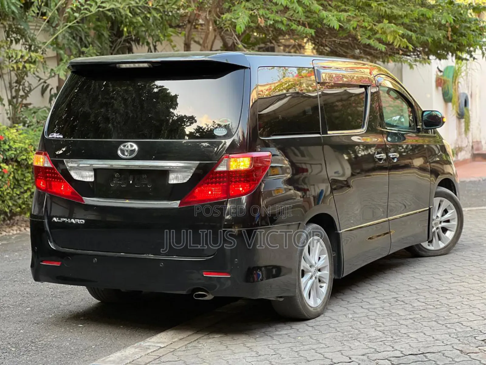 Toyota Alphard 2008 Black