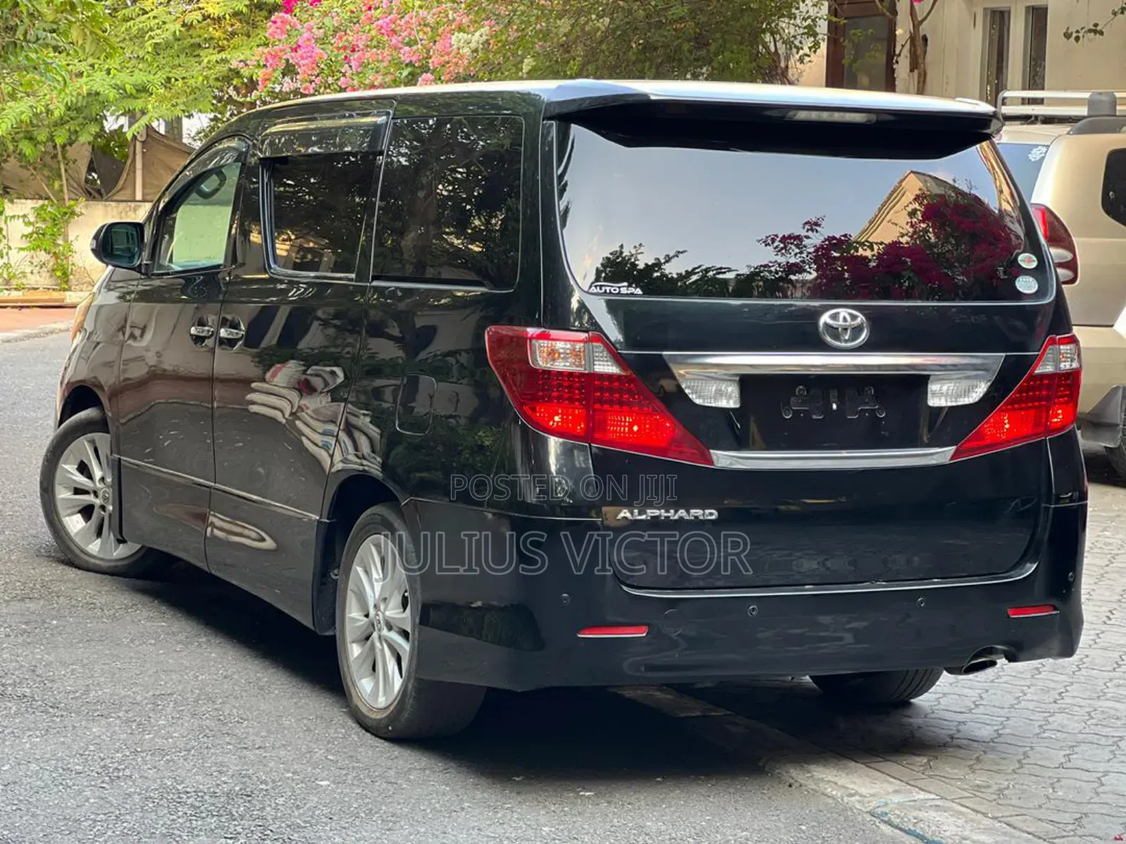 Toyota Alphard 2008 Black