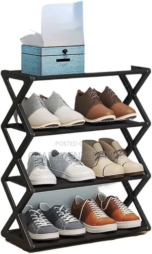 X Shape Shoe Rack Stylish, Space Saving and Low Cost