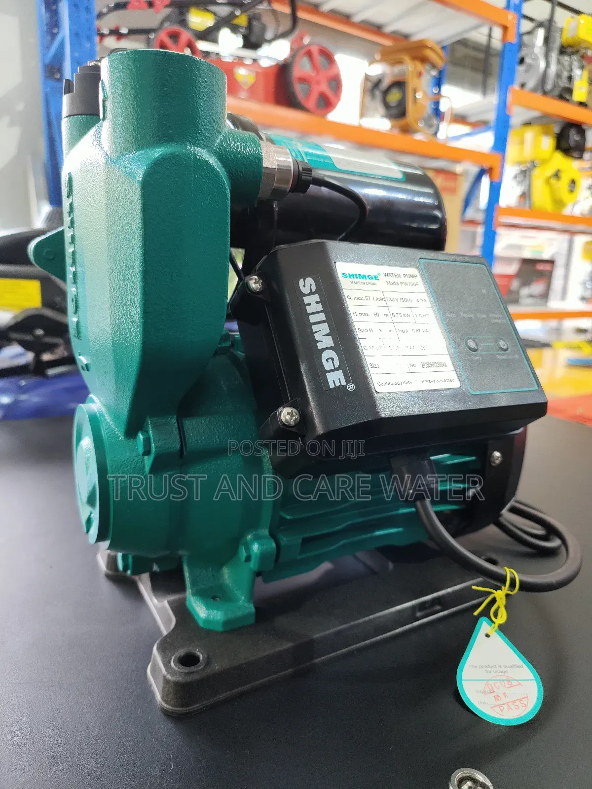 Shimge Surface Pump 1hp With Pressure Controller
