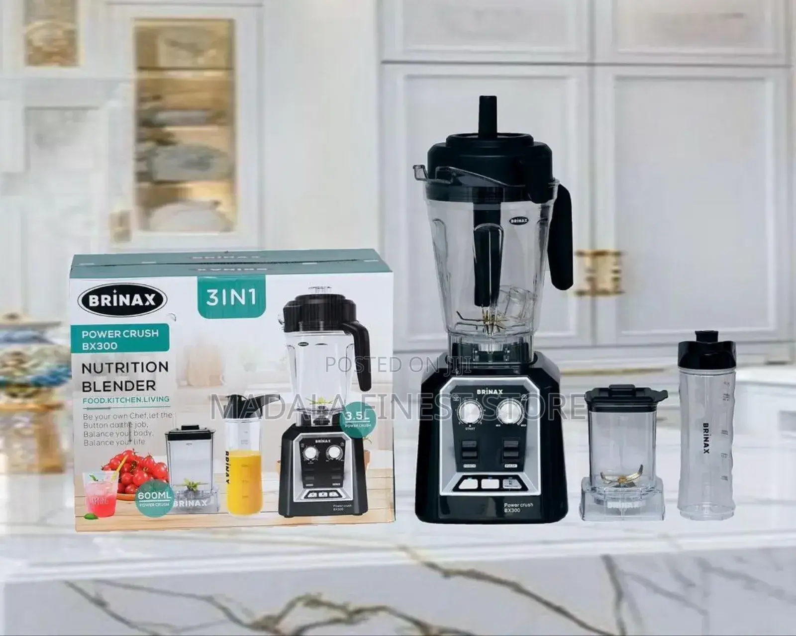 *Brinax 3in1 Nutrition Blender || Bx300