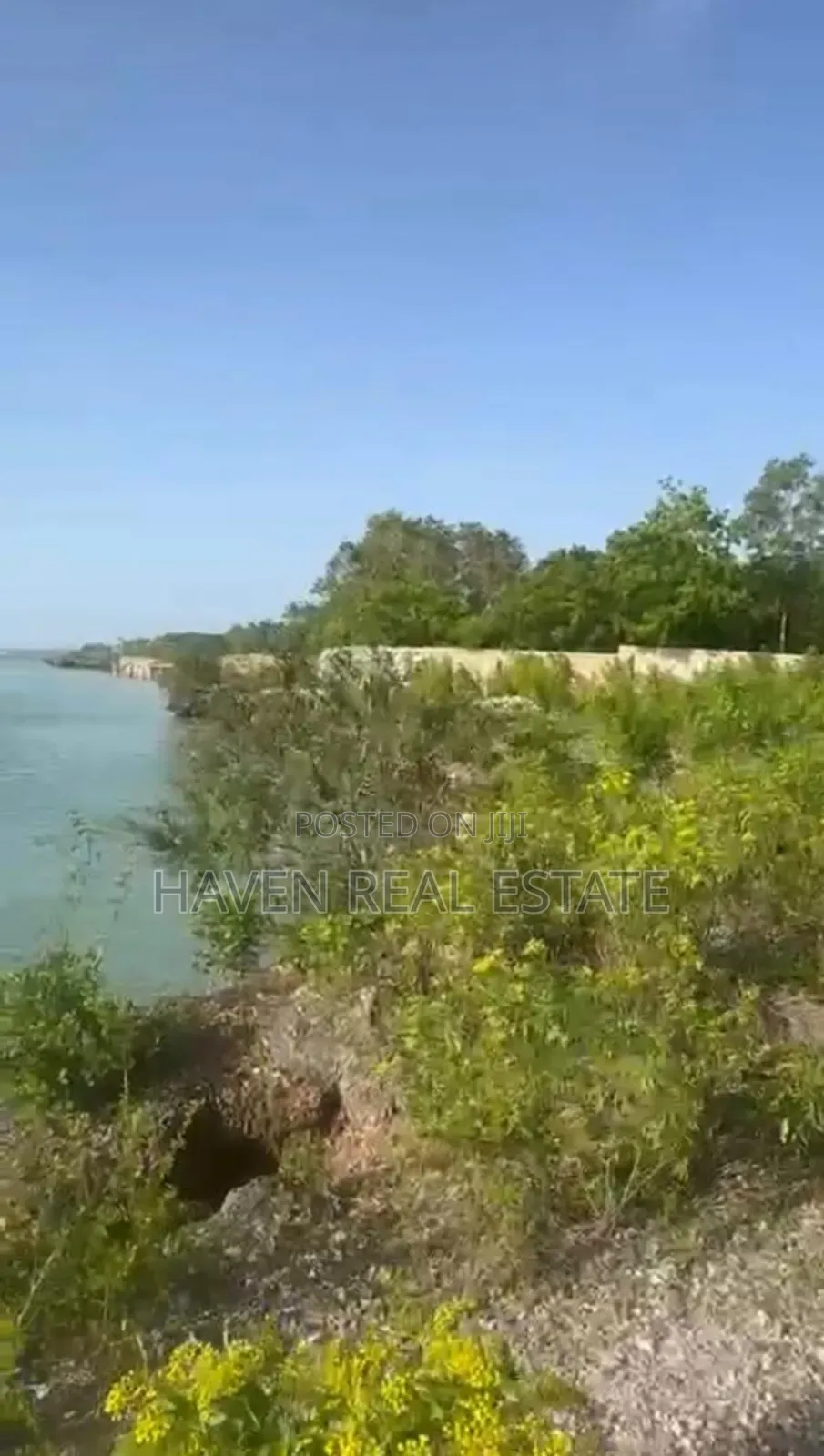 Beach Plot for Sale at Zanzibar