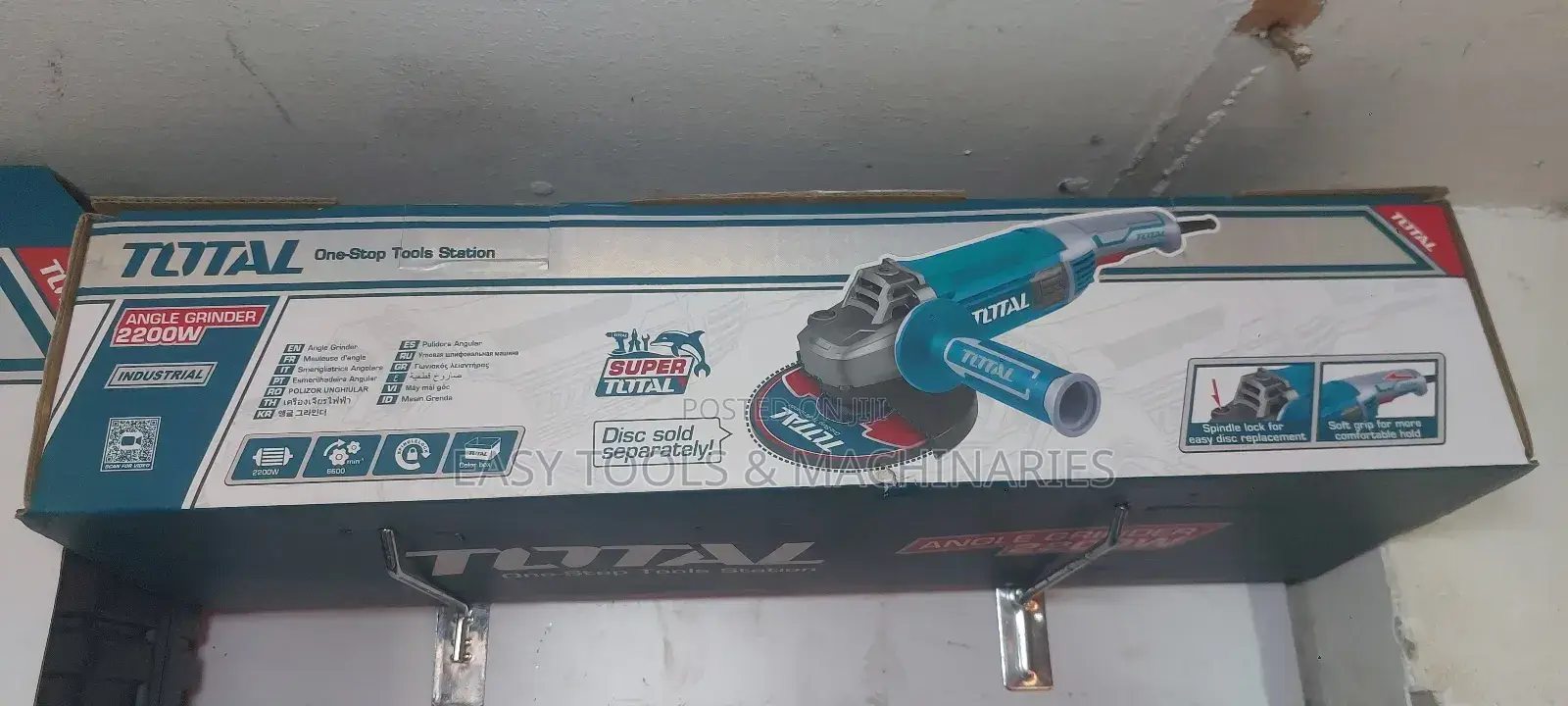Total Grinder 9" 2200w