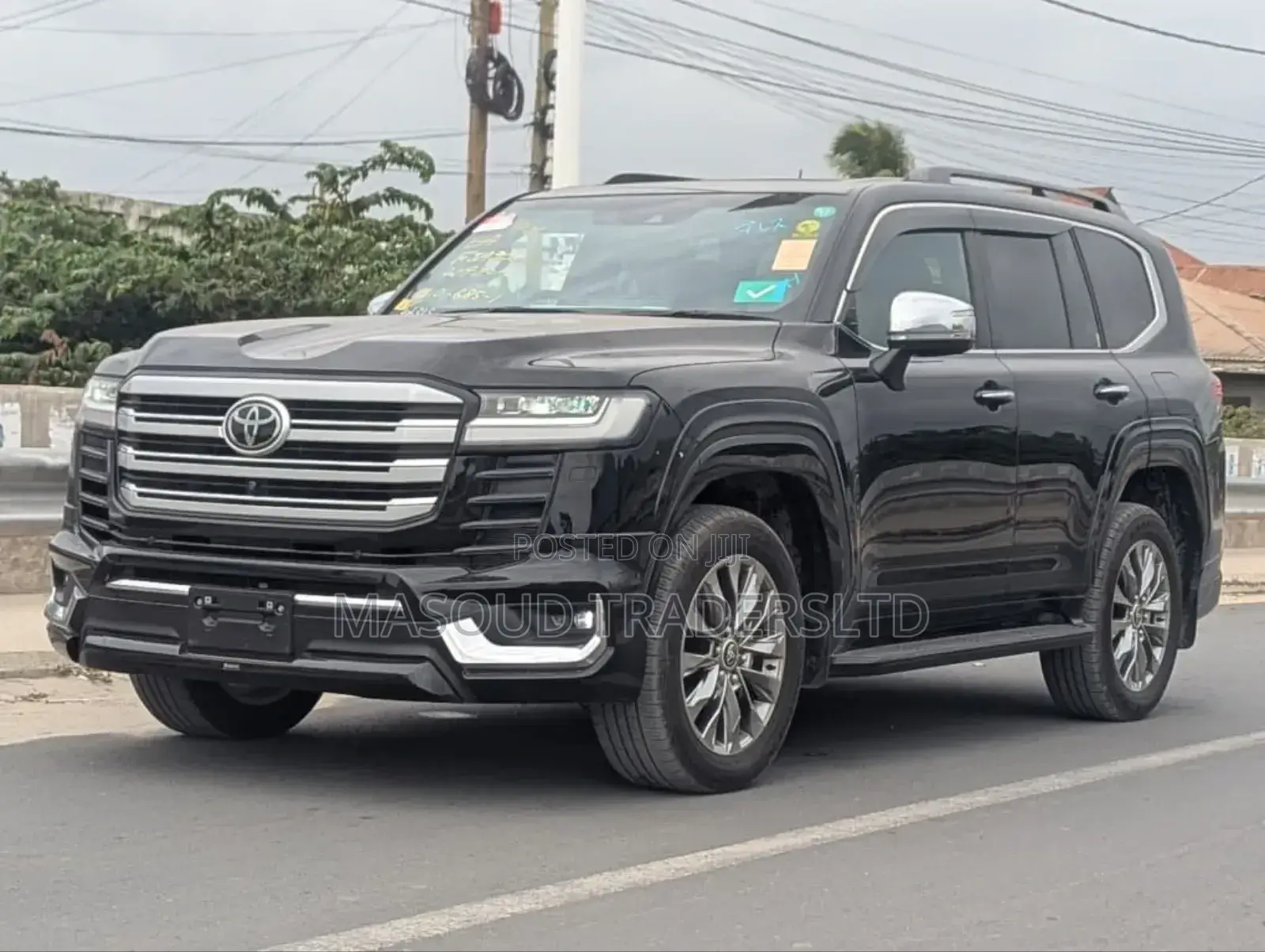 New Toyota Land Cruiser LC300 2024 Black