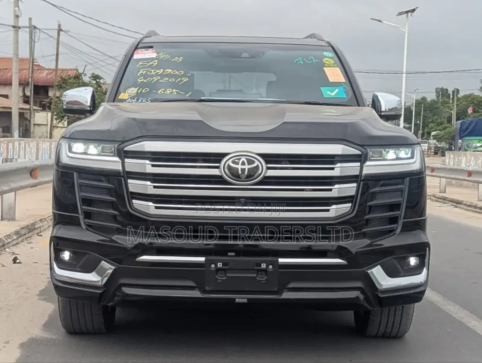 New Toyota Land Cruiser LC300 2024 Black