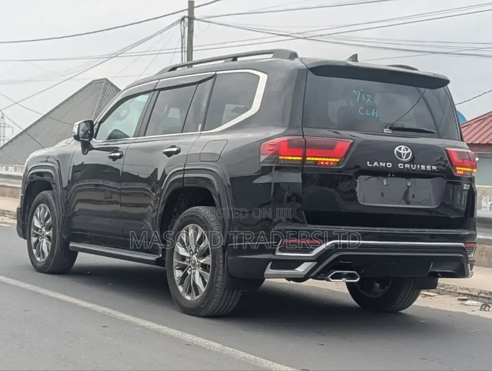 New Toyota Land Cruiser LC300 2024 Black