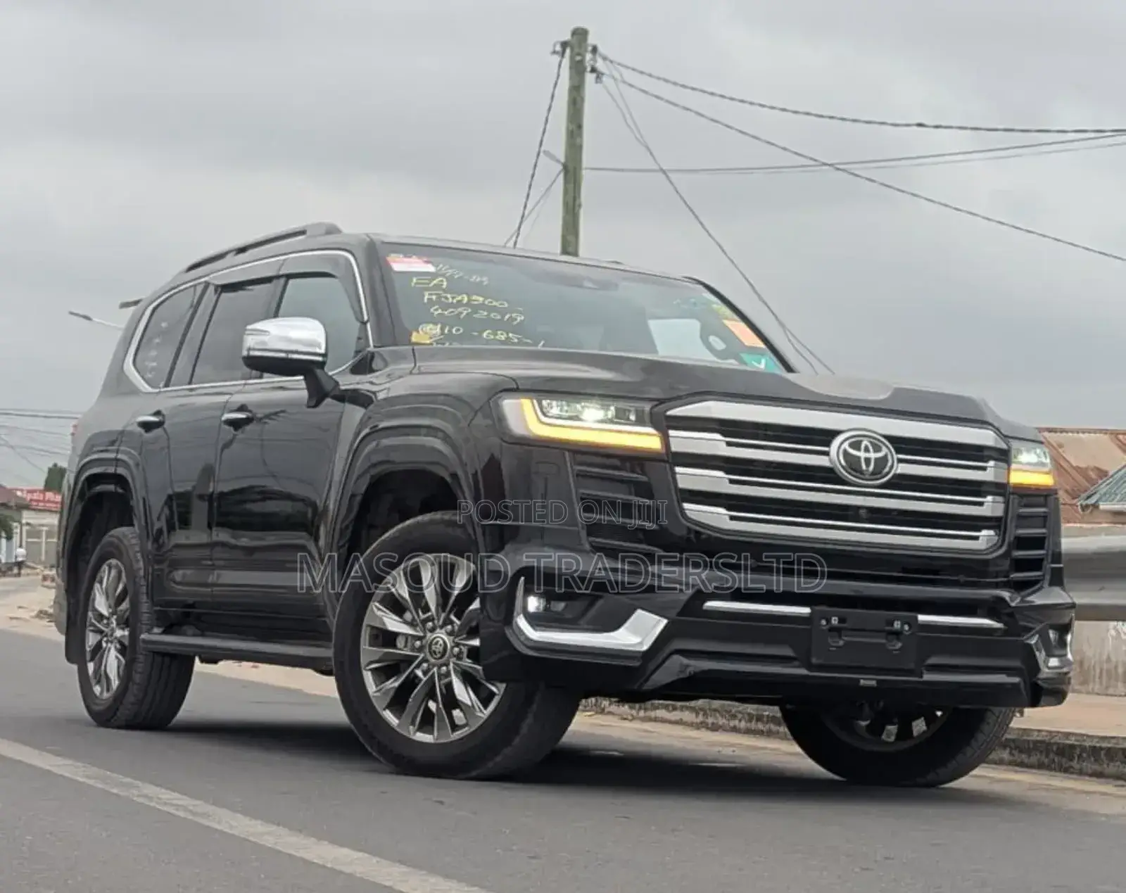 New Toyota Land Cruiser LC300 2024 Black