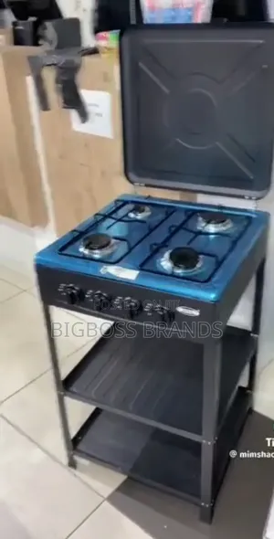 Boko Full Gas Standing Stove 4 Plates  