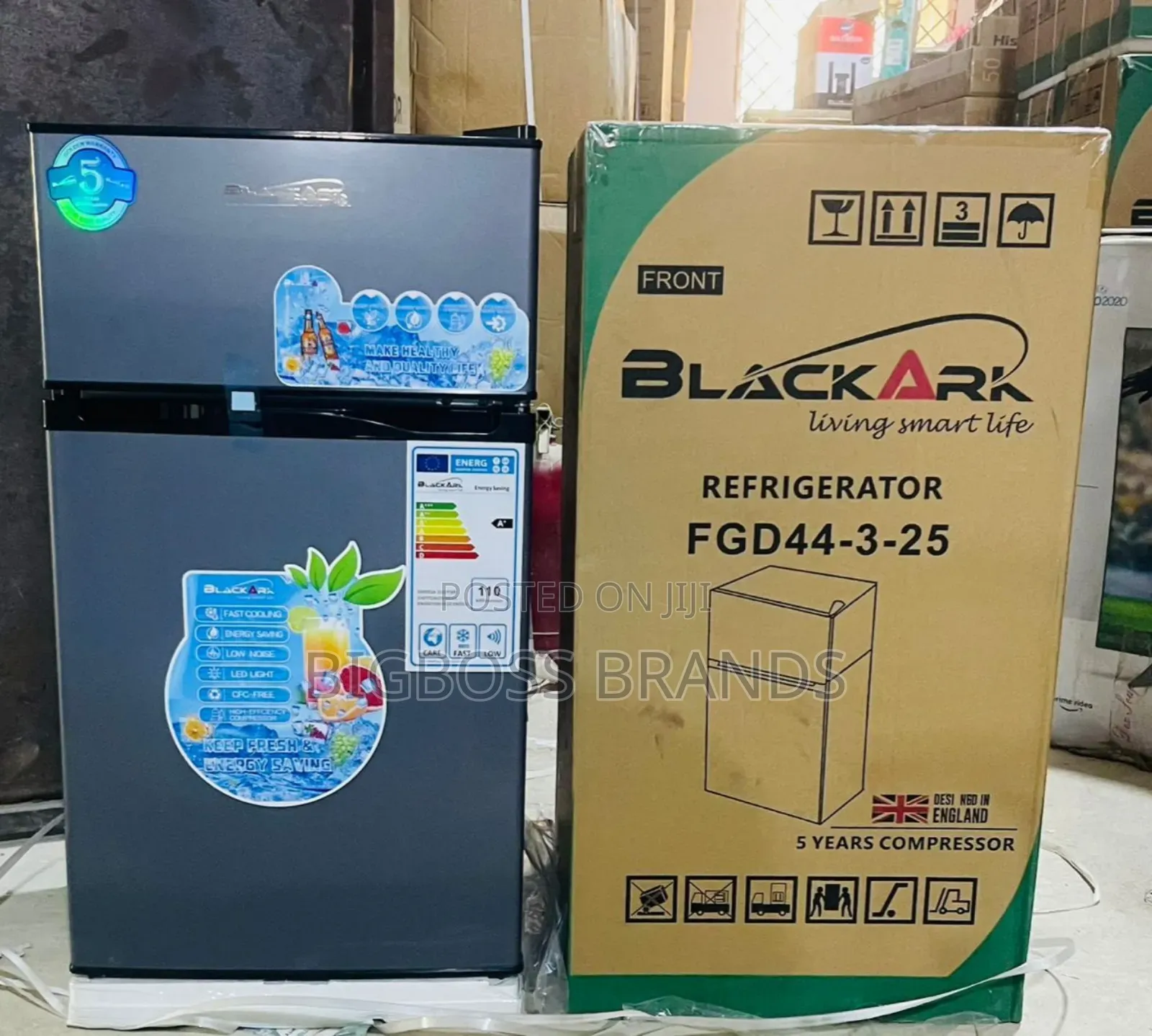 Blackark Fridge Fgd44 88 Liters