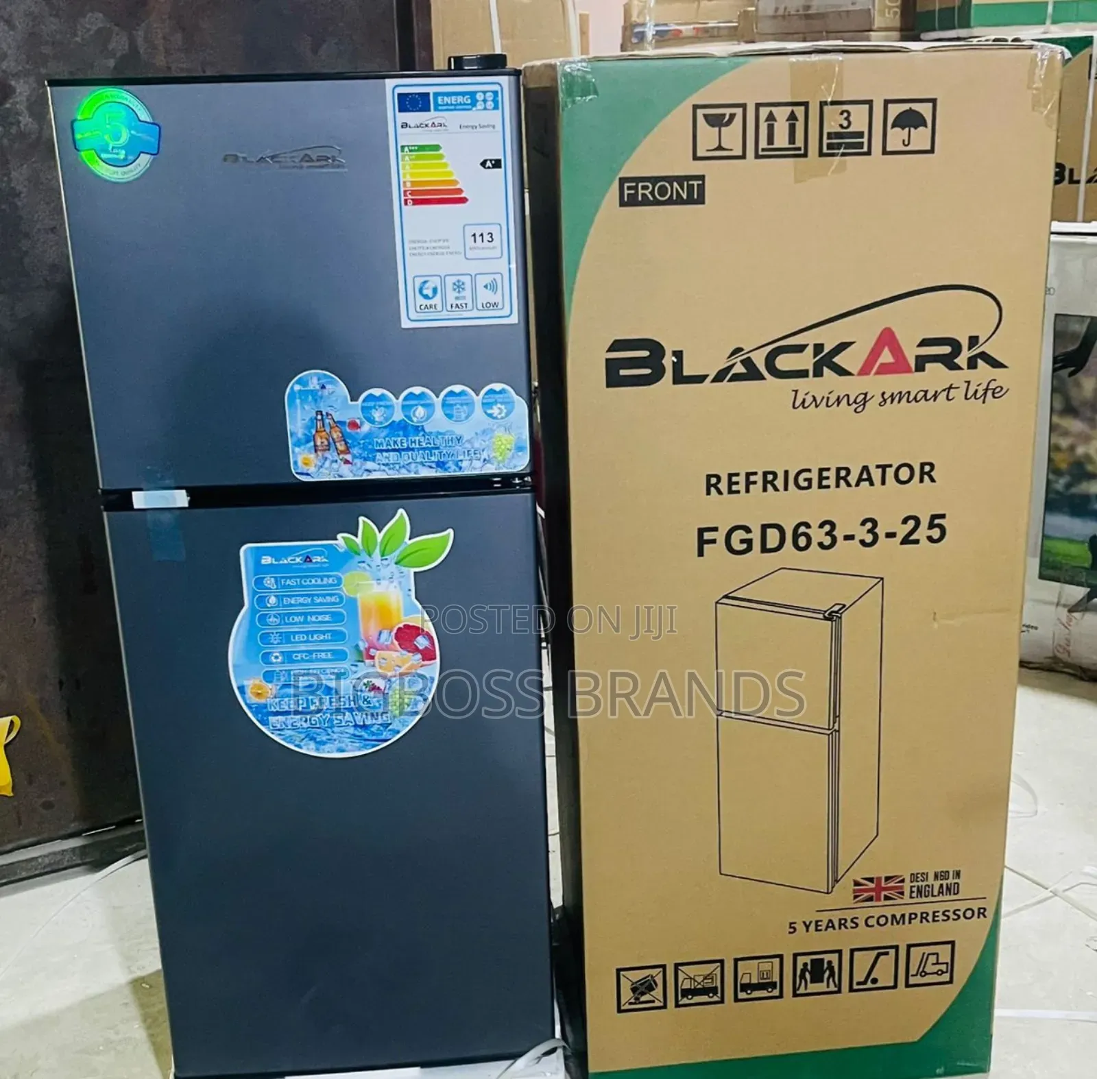 Blackark Fridge FGD 126 Liters