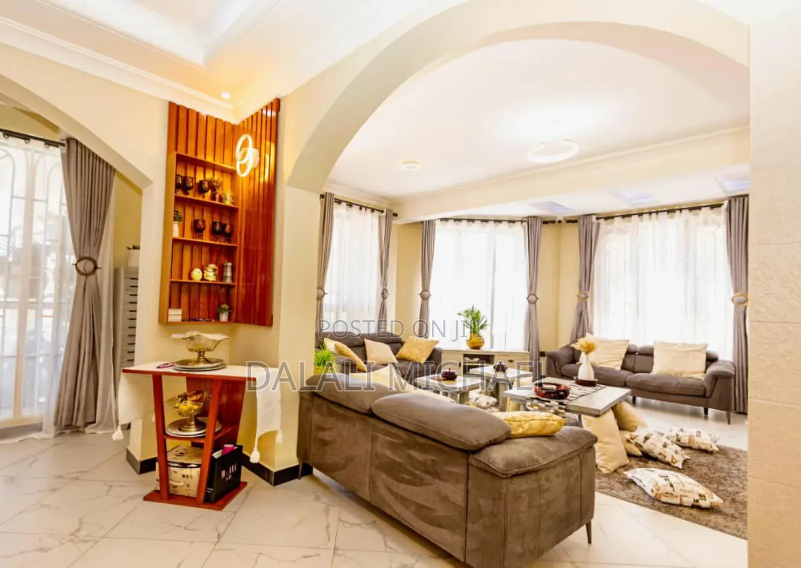 Furnished 4bdrm House in Mbweni for rent