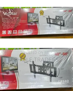 40-80 Inch Motion Tv Wall Mount Bracket (V-Star)