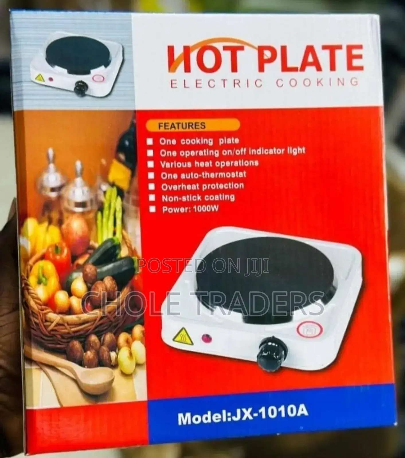 Single Electric Hotplate Cooking