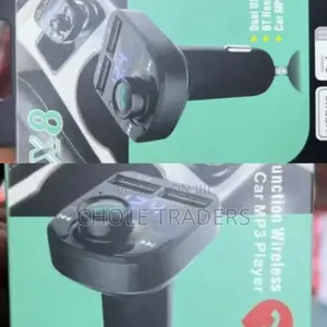 X8 Multifunction Wireless Bluetooth Mp3 Player Car Charger