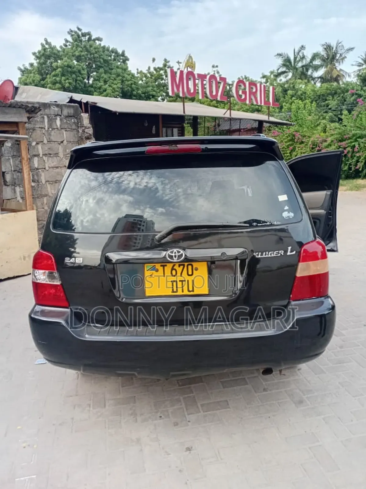 Toyota Kluger 2006 Black