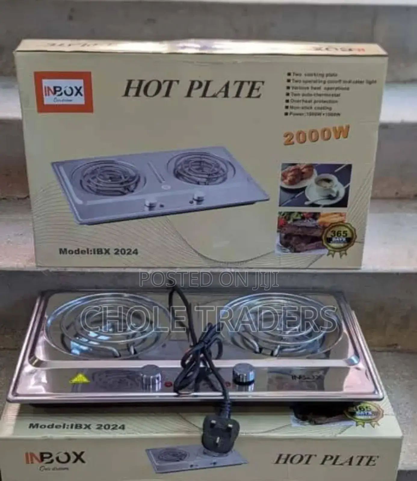 Inbox Double Coil Electric Hotplate Cooker