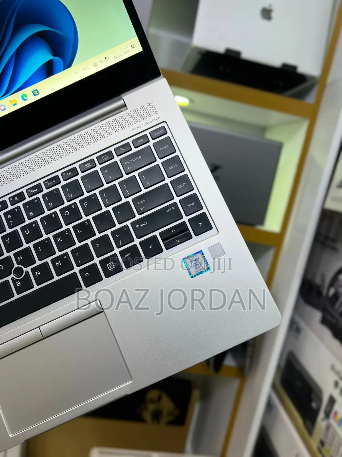 New Laptop HP EliteBook 840 G5 8GB Intel SSD 256GB