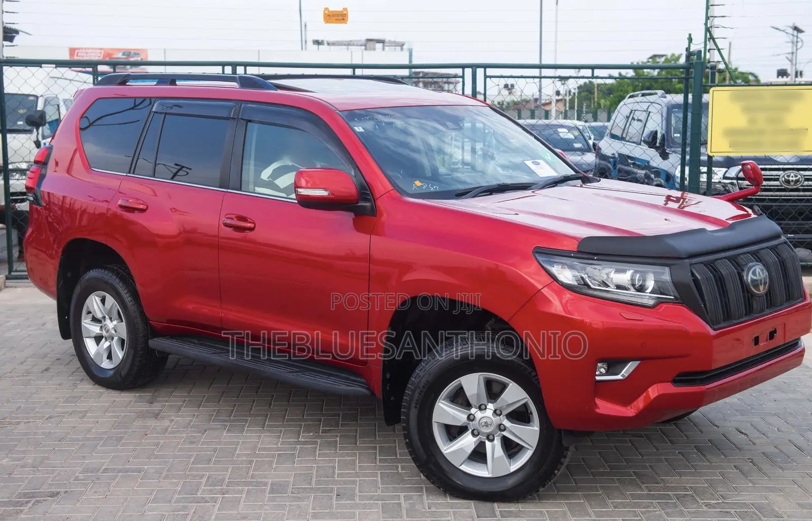 Toyota Land Cruiser Prado 2018 Maroon
