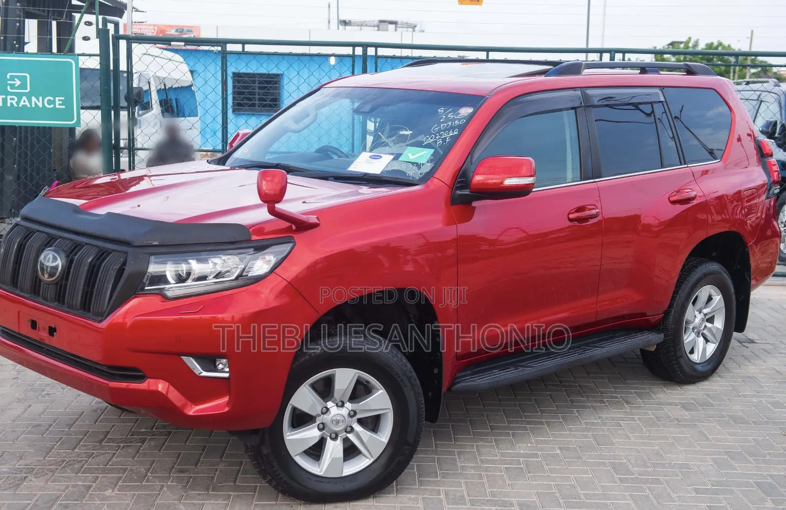 Toyota Land Cruiser Prado 2018 Maroon