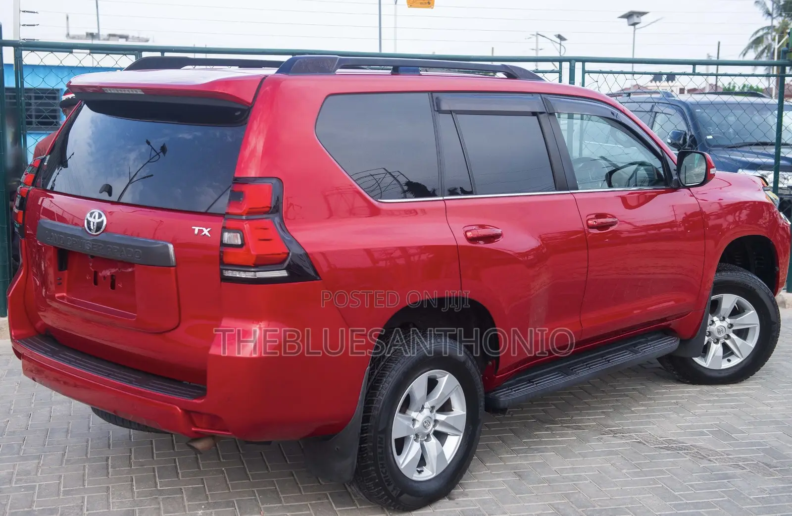 Toyota Land Cruiser Prado 2018 Maroon