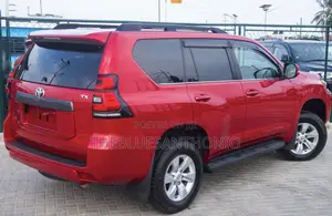 Toyota Land Cruiser Prado 2018 Maroon