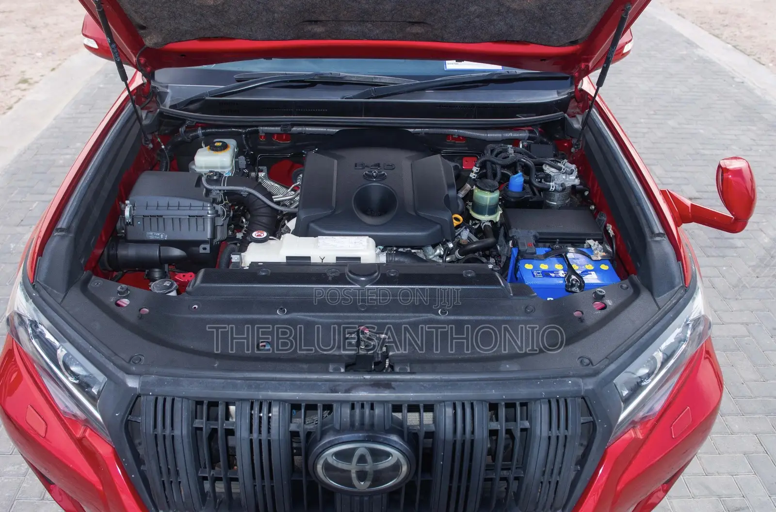 Toyota Land Cruiser Prado 2018 Maroon