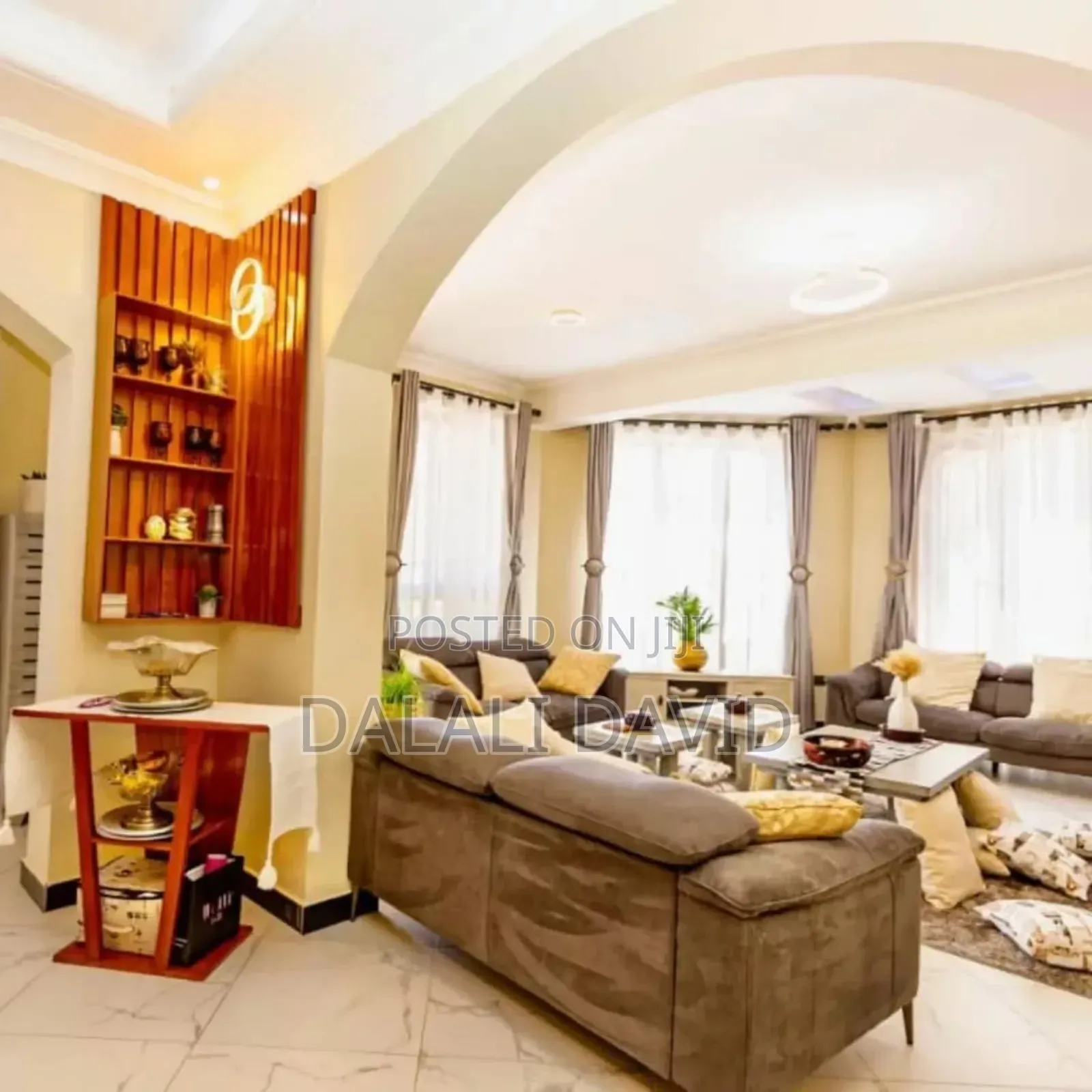 Furnished 4bdrm House in Mbweni for rent